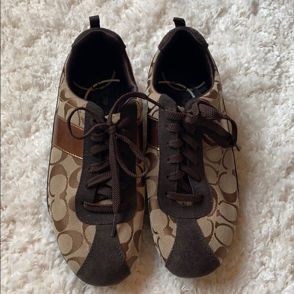 Coach Hadley Sneakers Like New- brown
